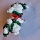 Vintage 1994 Hallmark Keepsakepoodle Christmas Ornament 4th In Puppy Love Series
