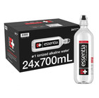 Essentia Bottled Water  700 Ml  24-pack  Ionized Alkaline Water 576 Fl Oz