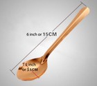 Heavy Gauge Solid 100  Copper Vintage Utensil Spoon   Chopsticks Ayurveda Health