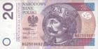 Poland 20 Zlotych P-184b 2016 Unc