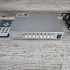 4ch Color Quad System Video Splitter Cctv Dvr Camera Processor Remote Control