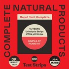 Rapid Test Complete - Urinalysis Test Strips 100ct Uti   Ph Strips