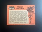 1966 Topps Batman Trading Card    face Of The Joker     9 Ex Low Shipping 