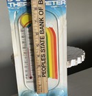 Vintage Outdoor New In Package Rainbow Thermometer By Springfield Made In Usa