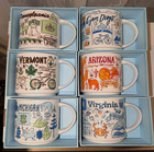Starbucks Been There Series 14oz Coffee Mugs Nib  discontinued 