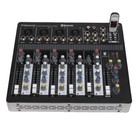 6 Channel Usb Mp3 Bluetooth Mixer Console Audio Pa Stage Party Mixing For Stage