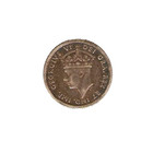 1941 Newfoundland Silver Coin 5 Cent - George Vi - Wwii