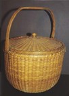Antique Woven Lightship Baskets Nantucket  - Collector Reference
