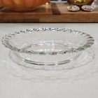 Vintage Pyrex Mini Pie Tart Plate Pan 206 Scalloped Fluted Edge 6  Made In Usa