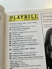 Rent Original Broadway Cast Playbill And Understudy Slips