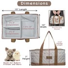 Kidsco  Diaper Caddy  Portable Nursery Organizer For Diapers   Essentials 