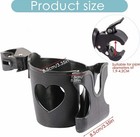 2 In 1 Stroller Cup   Phone Holder For Wheelchair Walker 360   Beverage Holder