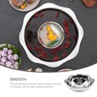 Kitchenware Two-flavor Stockpot Divided Hot Pot Divider Stockpot