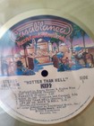 Kiss Hotter Than Hell Gold Record Display Cherrywood Finish