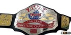 Awa World Tag Team Wrestling Championship Title Belt Adult Size Replica 4mm Zinc