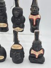 6 Lot Vtg Inca Pisco Miniature Bottles  Lima Peru Casa Ranuzzi - Excellent 