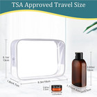 Travel Bottles For Toiletries 4pcs 3 4oz 100ml Plastic Squeeze Bottles Tsa Appro