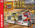 Auto World  gold Rush  Peterbilt Dump Trucks W Lights 18  Ho Slot Car Set Srs357