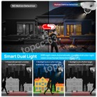 4k 8mp Hikvision Compatible Dual-light Full Color Ir Poe Security Ip Camera Mic 