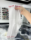 Supreme X Hanes Crew Socks 4 Pack White Mens 6-12 New Authentic Streetwear