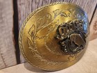 Rare vintage 1970s Or 80s old Crow Whiskey brass belt Buckle jim Beam
