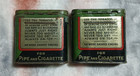  2  Half And Half Tobacco Tins-buckingham Bright Cut Plug-a Cargo Of Contentment