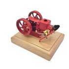 1 10 Water Cooled Hit   Miss Engine - 1 6cc 4 Stroke Petrol Model On Wooden Base