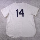 Ebbets Field Flannels Newark Eagles Jersey Adult Xl Larry Doby 14 Negro Leagues