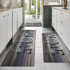 Home Kitchen Mats For Floor  Non Slip Cushioned Runners For Floor Waterproof Com