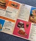 Vintage Big Boy Menu Shoney   s Restaurant 1960   s