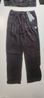 Fila Tennis Velour Tracksuit Men s Nwt Black Red White Lines 2 Piece M L