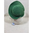 Eden Snowman Plush Toy Kids Small White Excellent Green Hat Scarf Vintage