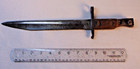 Antique Canadian Army Bayonet fighting Knife  Wwi  Ross Rifle Co  Quebec  1916