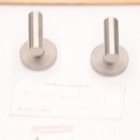  6-pk  Round Bathroom Robe Hook And Towel Hook Stainless Steel Brushed Nickel