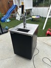 3 Tap Kegorator Micro-matic Draft Beer Dispenser Stainless Steel - Works Great 