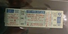 David Bowie 1983 Full Ticket Madison Square Garden New York Beckett Bgs 3 Vg