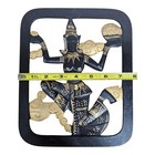 Hanging Asian Wood Panel Wall Thailand Art Decor Carved Handmade Sculpture New