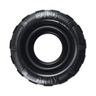 Kong Extreme Tires Natural Rubber Chew Toy  For Medium large Dogs Large  Black