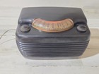 Antique Philco  hippo  Vintage  Bakelite Tube Radio Working 49-900 Please Read