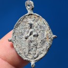 Awesome 1700s Francis Of Assisi Catholic Medal Antique Immaculate C Medallion