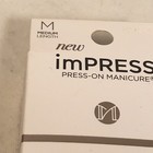 Kiss Impress Press-on Manicure Coffin Fake Nails Medium Mesmerize