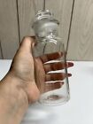 W t  Co Clear Glass Apothecary Bottle Whitall Tatum Co Antique 