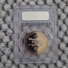 1979 Brunei  1 Bi-metallic Multicolor Coin Pcgs Pr67dcam Proof Dcam