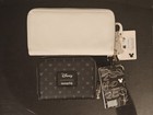 Primark   Loungefly Disney Wallet Lot  White Minnie Zip Wallet  Black Mickey Zip