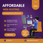 Professional Customized  Wordpress Business Website   1 Free Month Basic Hosting