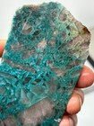 Spiderweb Chrysocolla In Quartz Slab Cabbing Lapidary Combo Ship Avail