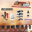 Slot Car Race Track Set Electric Powered Race Track Dual Racing Car Track Set