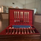 1847 Rogers Bros Silverplate Flatware Set - Complete Silver-plated Set With Box