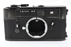 Meter Works  exc 5  Leica M5 Black 2 Lug Rangefinder 35mm Film Camera From Japan