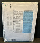 Vogue Vintage Model Original 1928 Dress   Slip Design Pattern 2535 Wms Sz 18-22